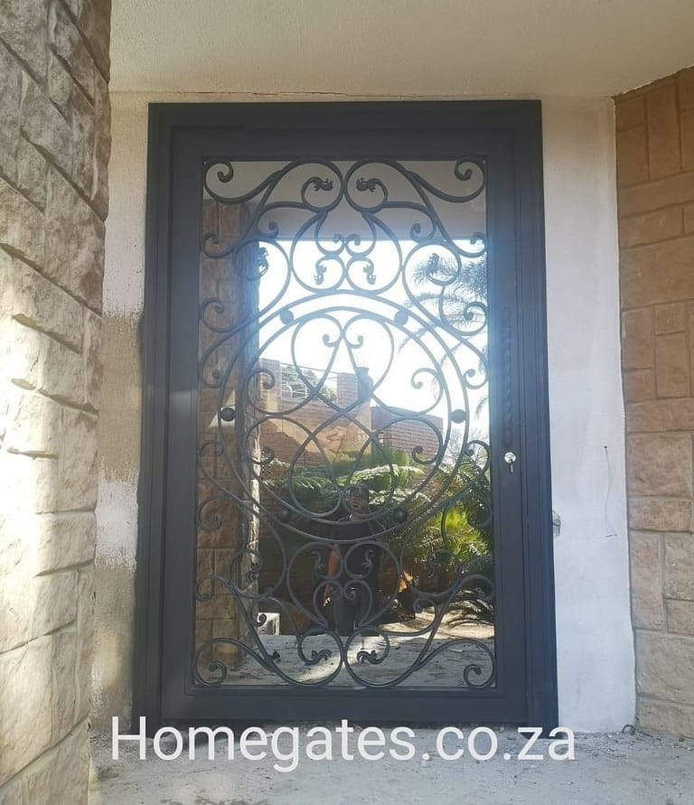 WROUGHT IRON GLASS DOORS IN JHB