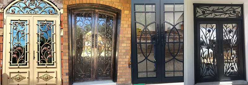 wrought iron gate