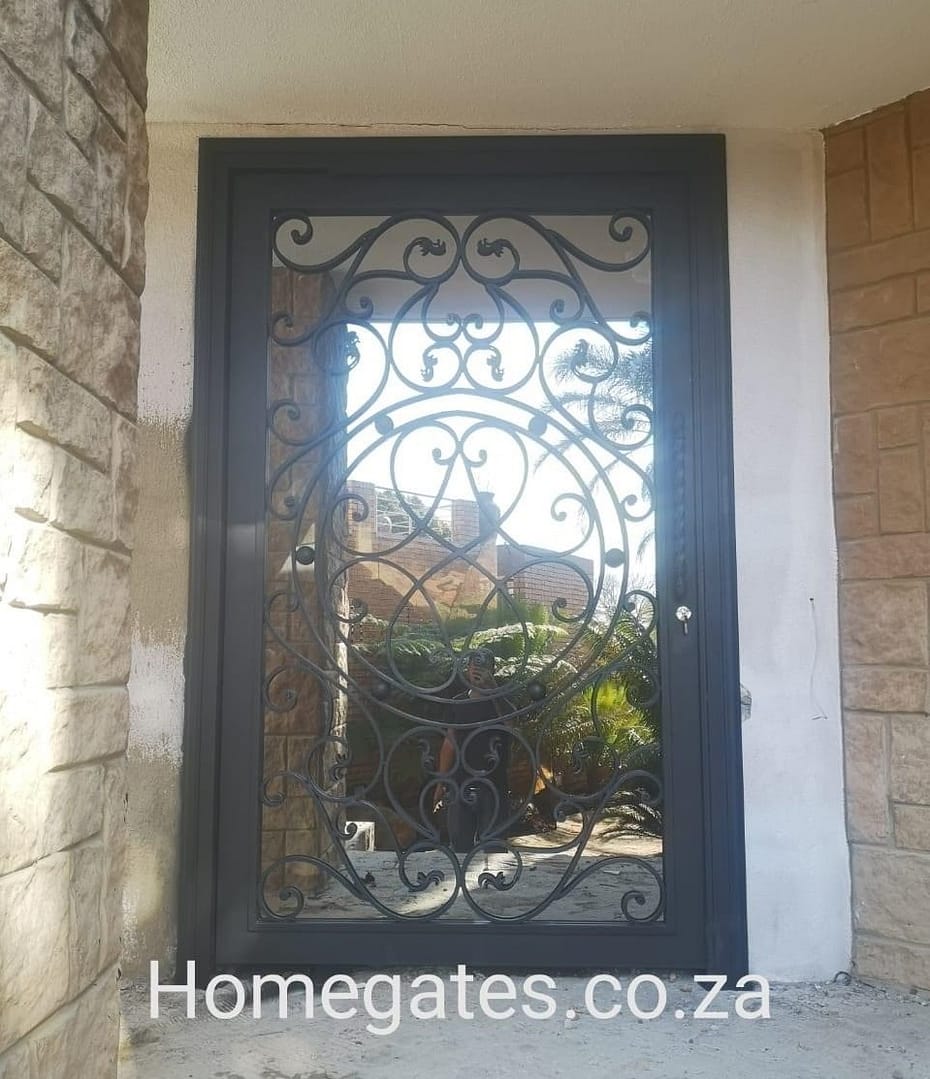 WROUGHT IRON GLASS DOORS IN JHB